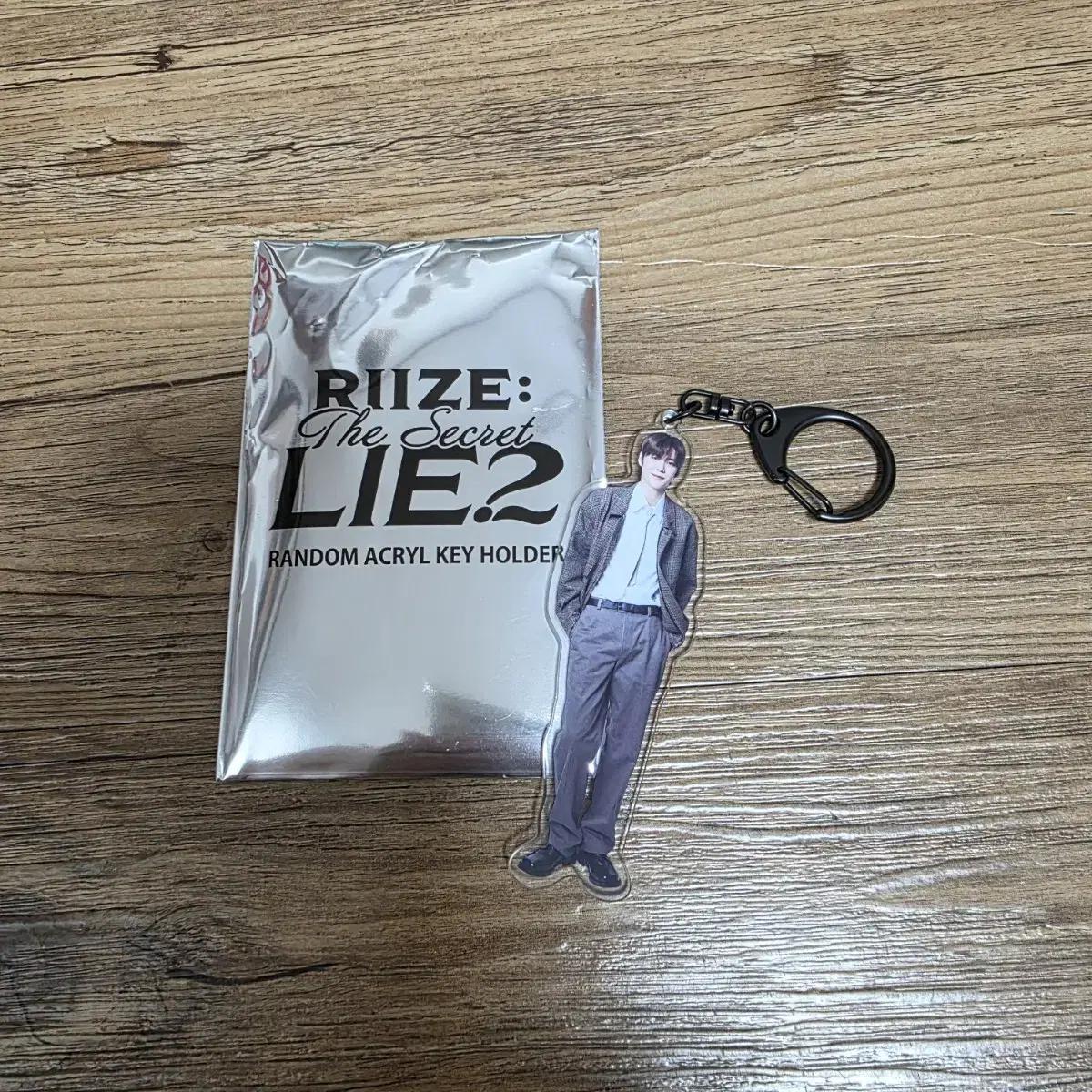 

RIIZE Рандомный брелок с фанмитинга Ынсока в Японии