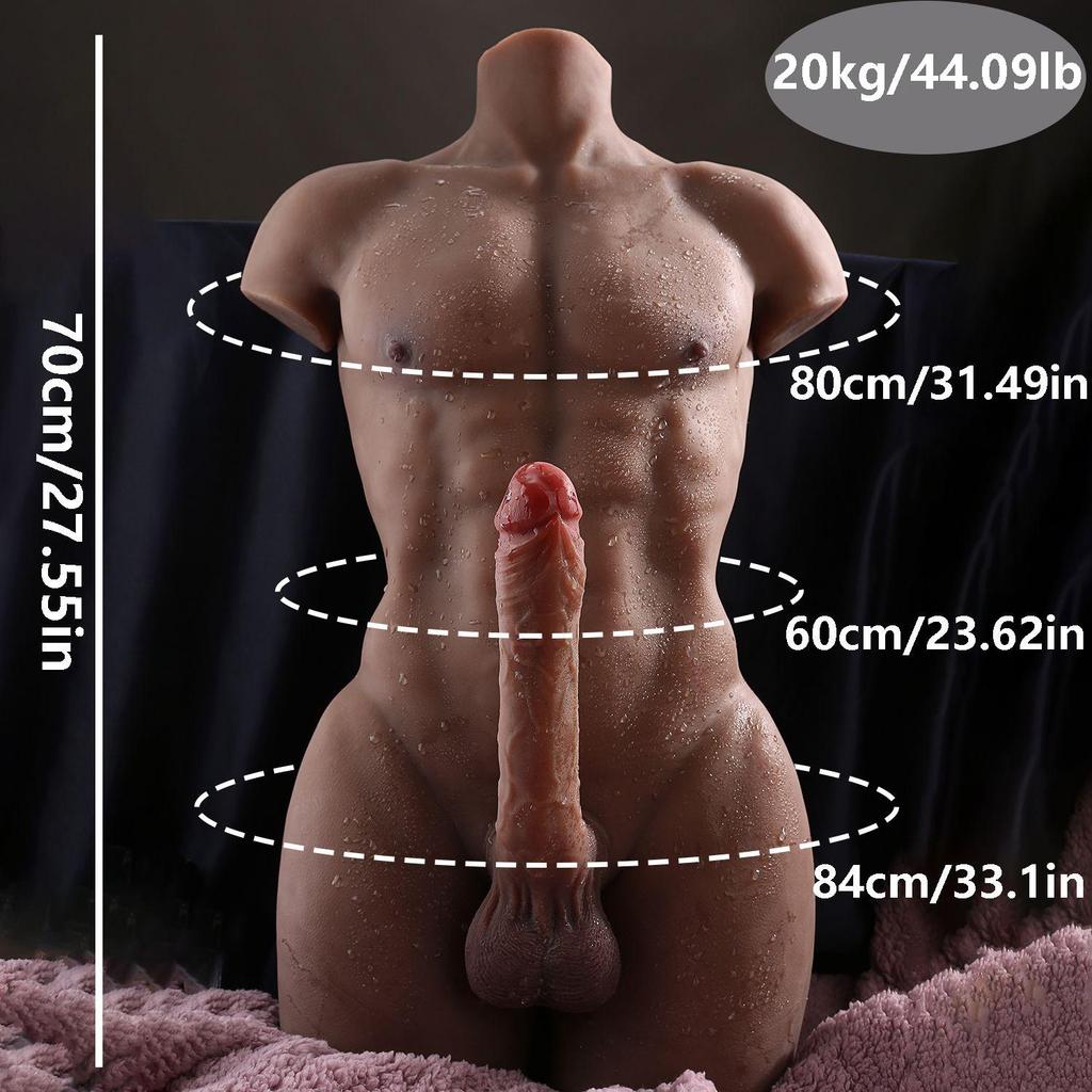 Silna Lalka Seksualna Męski Półtułów Korpus Lalka Miłości Sztuczny Fałszywy Penisy Analne Lalki Pornograficzne dla Dorosłych Gejowska Kobieta Seksualna Masturbacja Zabawka Seksualna