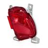 For Toyota Highlander 2015-2019 Car Rear Bumper Tail Parking Brake Light Warming Turn Signal Reflector Lamp Cover No Bulb