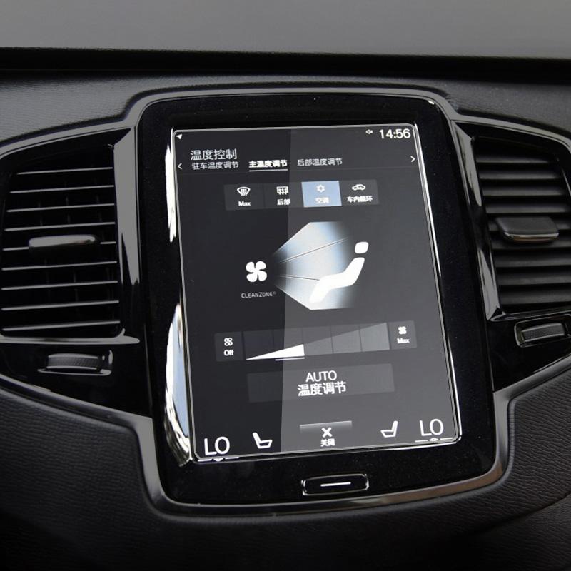 Car Screen Protective Film For Volvo XC60 XC90 XC40 S90 V90 V60 2015- Car Navigation Screen Tempered Glass Protector