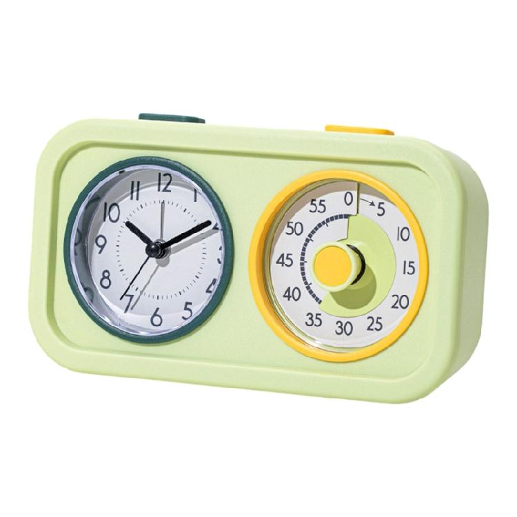 Easy To Use Double Screen Countdowns Timer With Analog Alarm Clock For Precise Cooking Baking And Time Management Tasks