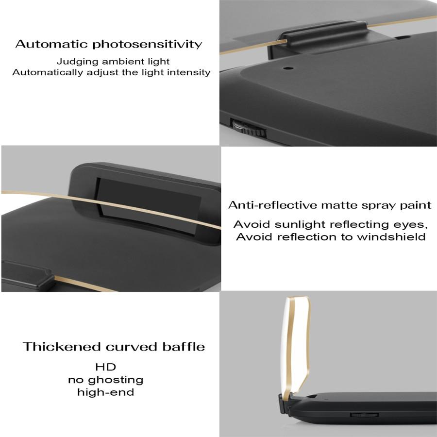 Vitezometru cu proiector de viteză auto, OBD2, GPS, cu oglindă, Head Up Display, cu navigație