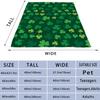 St. Patrick'S Day Clover Throw Blanket, Traditional-Style Flannel Fleece, Digital Print, Lightweight, Cozy, Machine Washable