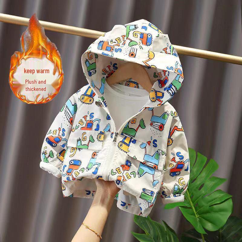 Modna koreańska wiatrówka dla dzieci: Modna Kurtka Wiosenno-Jesienna 2023 dla Chłopców i Dziewcząt