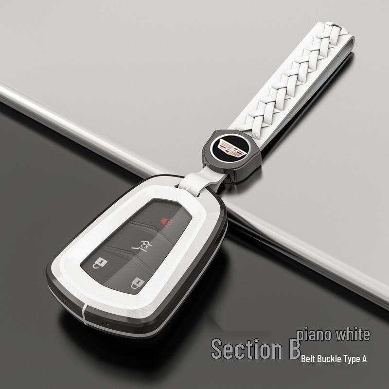Cadillac Premium Key Case for XT5, CT5, XT4, XTS, ATSL, CT6, XT6, CT4 - Suitable for Men & Women