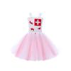 Halloween Terror Mary Nurse Cosplay Costume Children Horror Bloody Dress Carnival Party Terror Dress Up New Halloween Costume