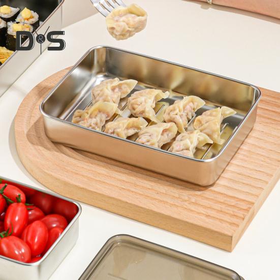 1000ML/2000ML/800ML/400ML Crisper Box Large Capacity Lunch Box with Sealed Lid Prevents Odor Storage Box