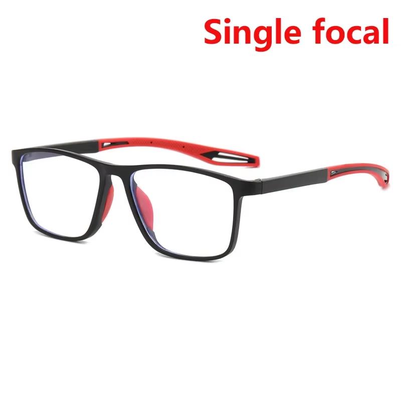 New Trendy TR90 Pochromic Multifocal Reading Glasses 3 in 1 Outdoor Bifocal Sunglasses Sports Anti Blue Near Far Eyeglasses