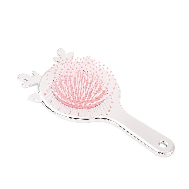 Cute Cartoon Air Cushion Comb for Girls - Portable Scalp Massage