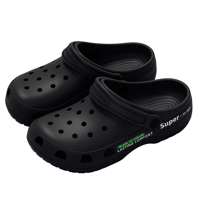 Platform Women Clogs Shoes Beach Garden Thick Bottom Sandals Fashion Comfortable Non-Slip Slippers Indoor Outdoor Men Hole Shoes
