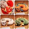 Wholesale Dragon Luck U-shaped Neck Pillow Ideal Gift For New Year And Festivals