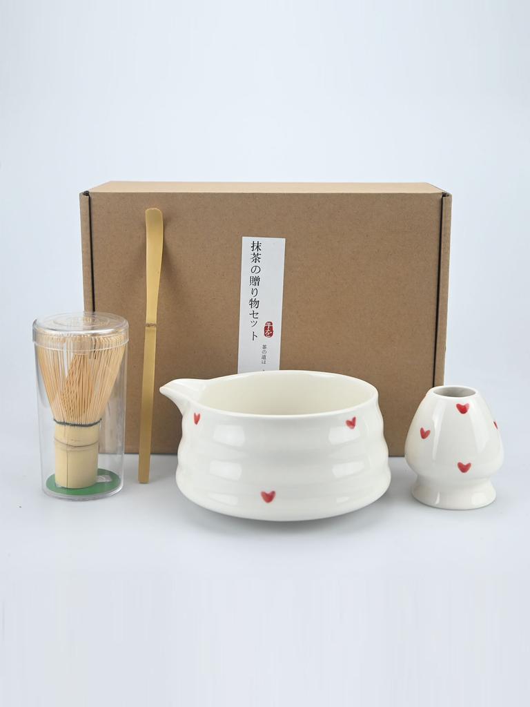 2/4/5pcs/set Japanese Style Matcha Tea Set With Tool Rack, Including Bowl, Whisk, Spoon, Great Gift For Ceremony, Traditional J