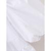 Kaslead Women's Fashion All-Match Puff Sleeve Top