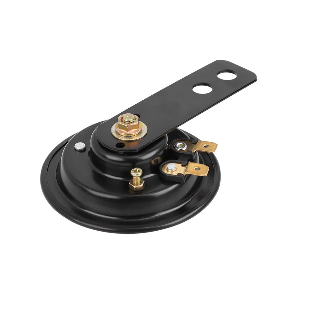 uxcell Horn Loud Trumpet DC 48V 105dB Motorcycle Electric Scooter for Cars, Black, Pack of 1