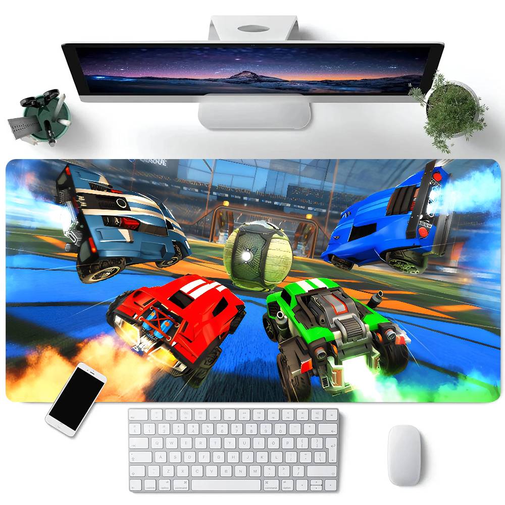 Tappetino Mouse Rocket League Sideswipe Tappetino Grande per Tastiera Scrivania Tappetino Mouse Gaming Bordo Lock Tappetino Antiscivolo