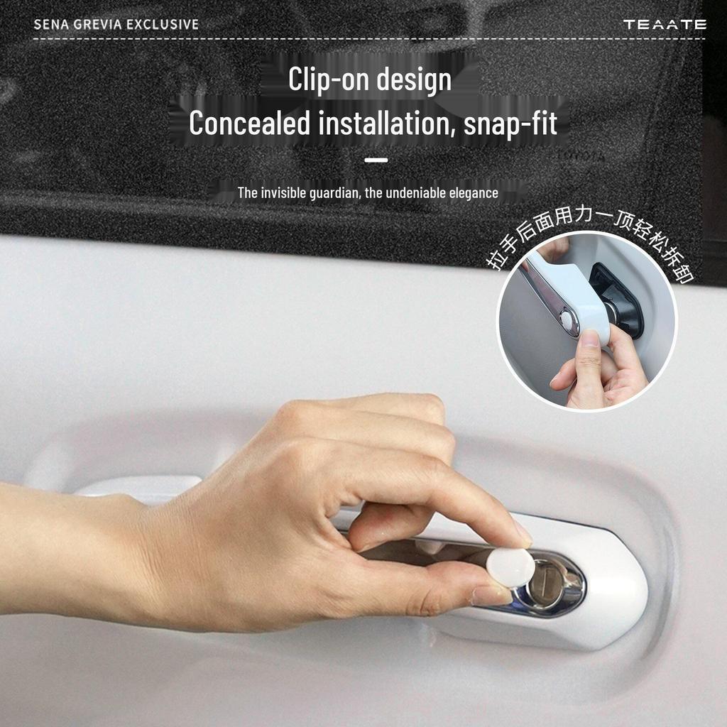 Hot-Selling Sienna/Granvia Car Door Keyhole Protection Stickers