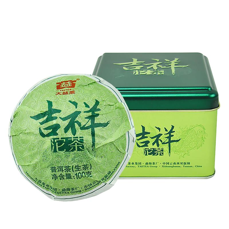 

Lucky Puer Tuo * 2014 год Юньнань Мэнхай TAETEA Dayi Pu er Raw Tuo Cha 100г
