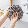 17x17cm Soft Snow Neil Rubbing Handball Hanging Type Absorbent Quick Drying Towels Kitchen and Bathroom Hanging Ring Type Ultra-fine Fiber Towel Ball