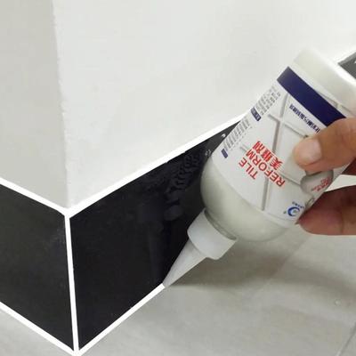 Stucco Impermeabile per Riparazione Piastrelle Agente Bellezza Fughe Riparazione Stucco Piastrelle Ceramiche Riempie Spazi Specifico per Cucina Bagno Resistente alla Muffa