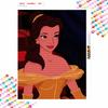 Disney Diamond Painting Kit Belle Diamond Painting 5D Diamond Art Home Decor Creative Handmade Gift