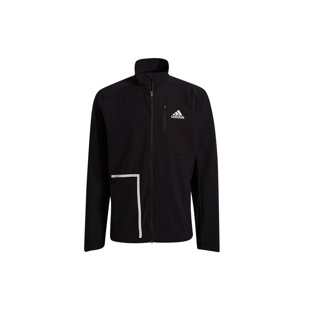 adidas Jackets Men's Black Stand Collar Moderate Other GT8926