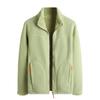 Winter Damen Fleecejacke Doppelseitige Windjacke Warme Dicke Korallenfleecejacke Oberbekleidung Thermojacke Frau Gefleecte Kleidung