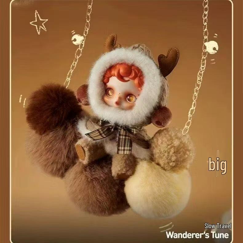 Winter Sonata SKULLPANDA Blind Box Vinyl Plush Action Figure Collection