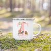 Personalized Safari Animal Initial with Name Cup Custom Wild Party Juice Milk Mug Kids Handle Cup Birthday Favors Gift for Girls