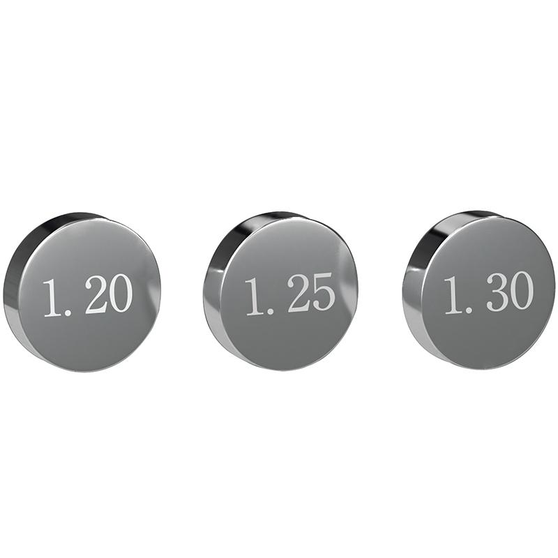 208 buc Piese Motocicletă Kit Reglabil de Shim-uri pentru Supape 9.48mm pentru HONDA SUZUKI YAMAHA KAWASAKI Shim-uri Supape 9.48 mm 1.20mm ~ 4.00mm