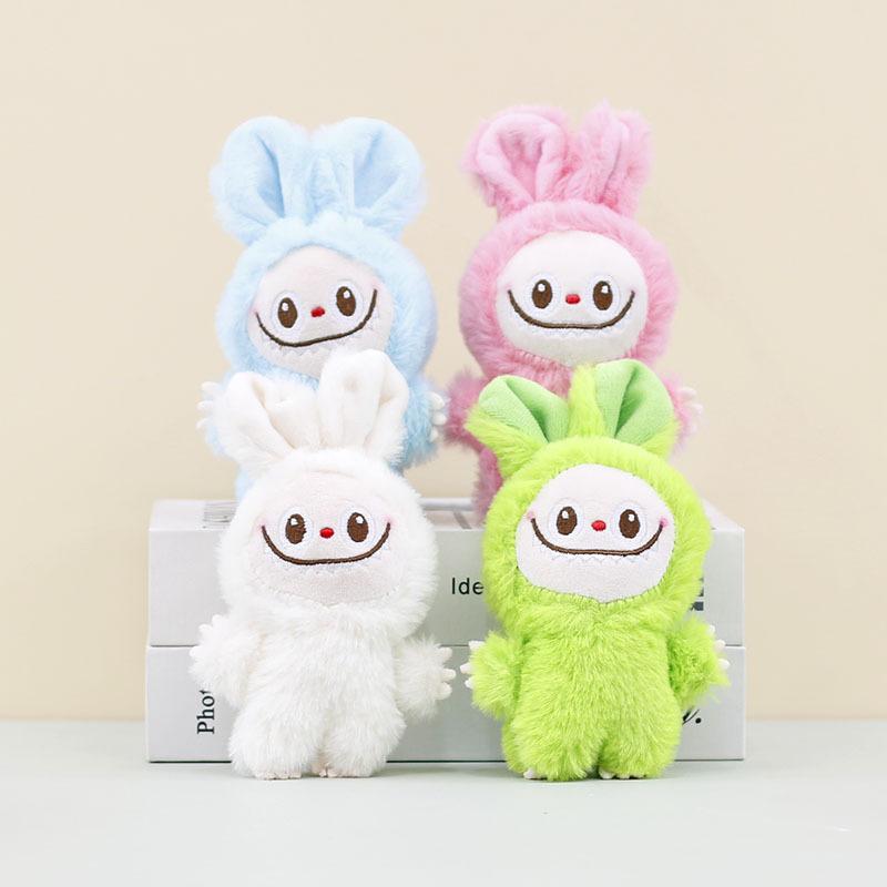 Plush Delightful Bunny Keychain With Long Hair Cute Rabbit Blind Box Toy
