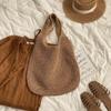Stylish Large Capacity Straw Woven Beach Tote Bag