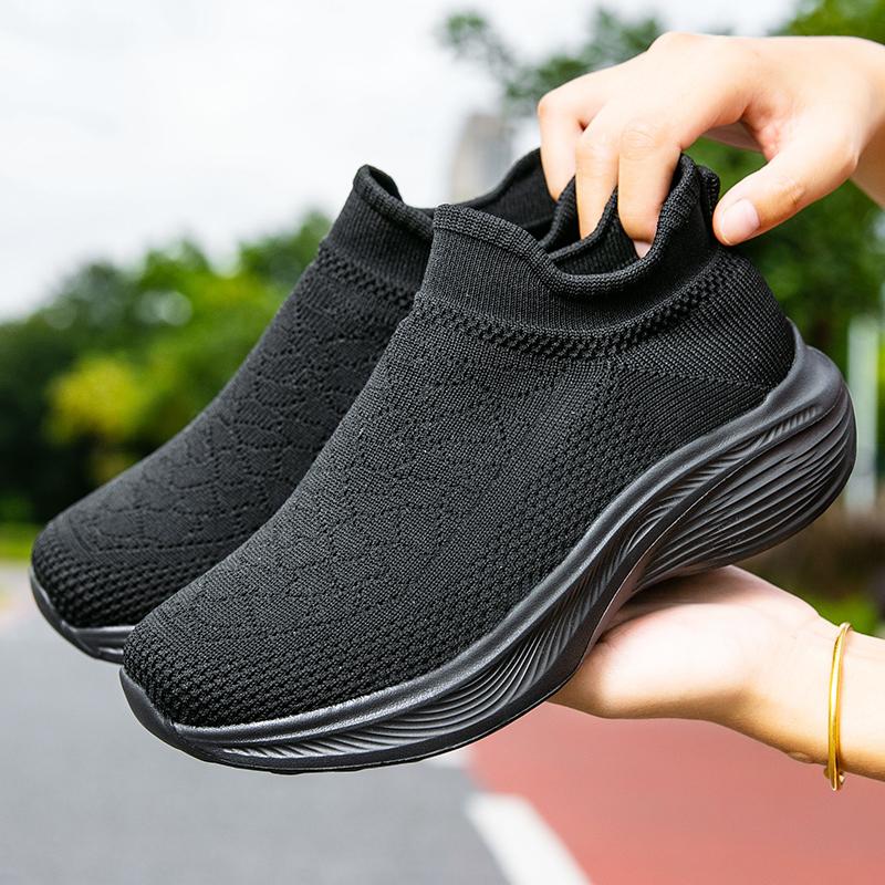 New Women Walking Shoes Fashion Women Flats Shoes Comfort Casual Women's Shoes Outdoor Lightweight Sneakers