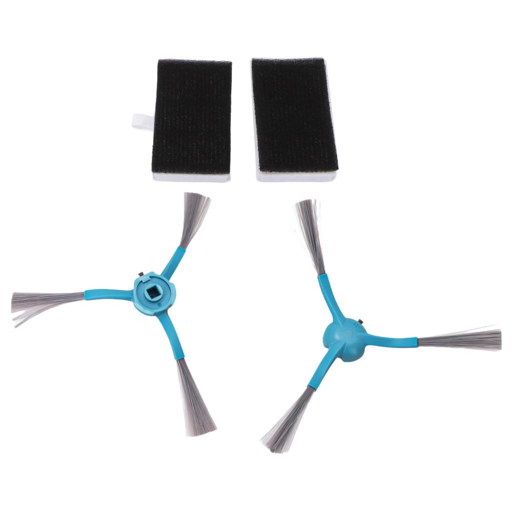 For Cecotec Compatible Cleaning Accessories Side Brushes & Filters Set