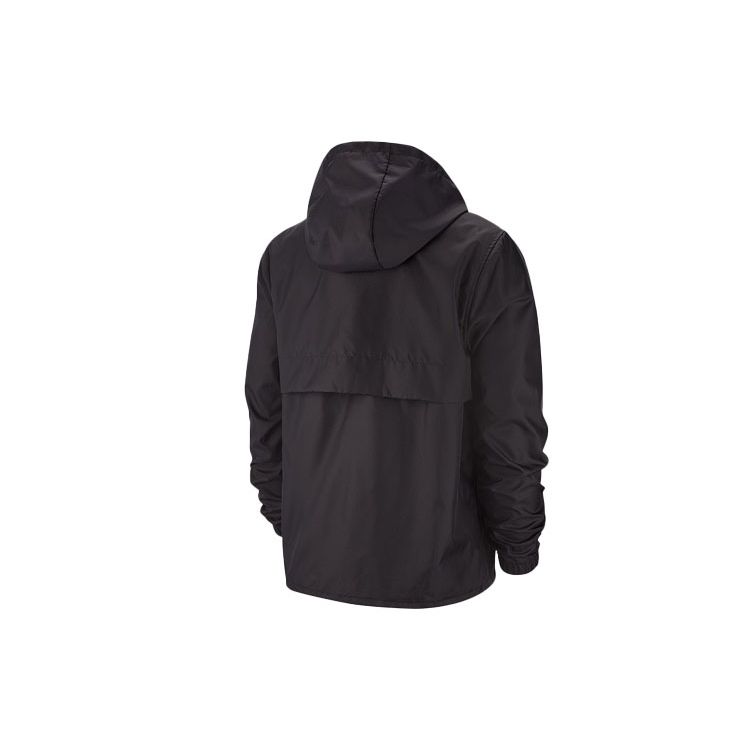 Nike Running Training Woven Breathable Windproof Hooded Jacket Men Outerwear Black AR2239-010