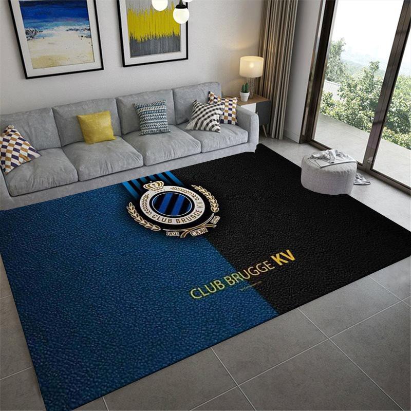 Club Brugge Logo Carpet Rug for Living Room Bedroom Home Sofa Decoration,Kids play Non-slip Floor Mat
