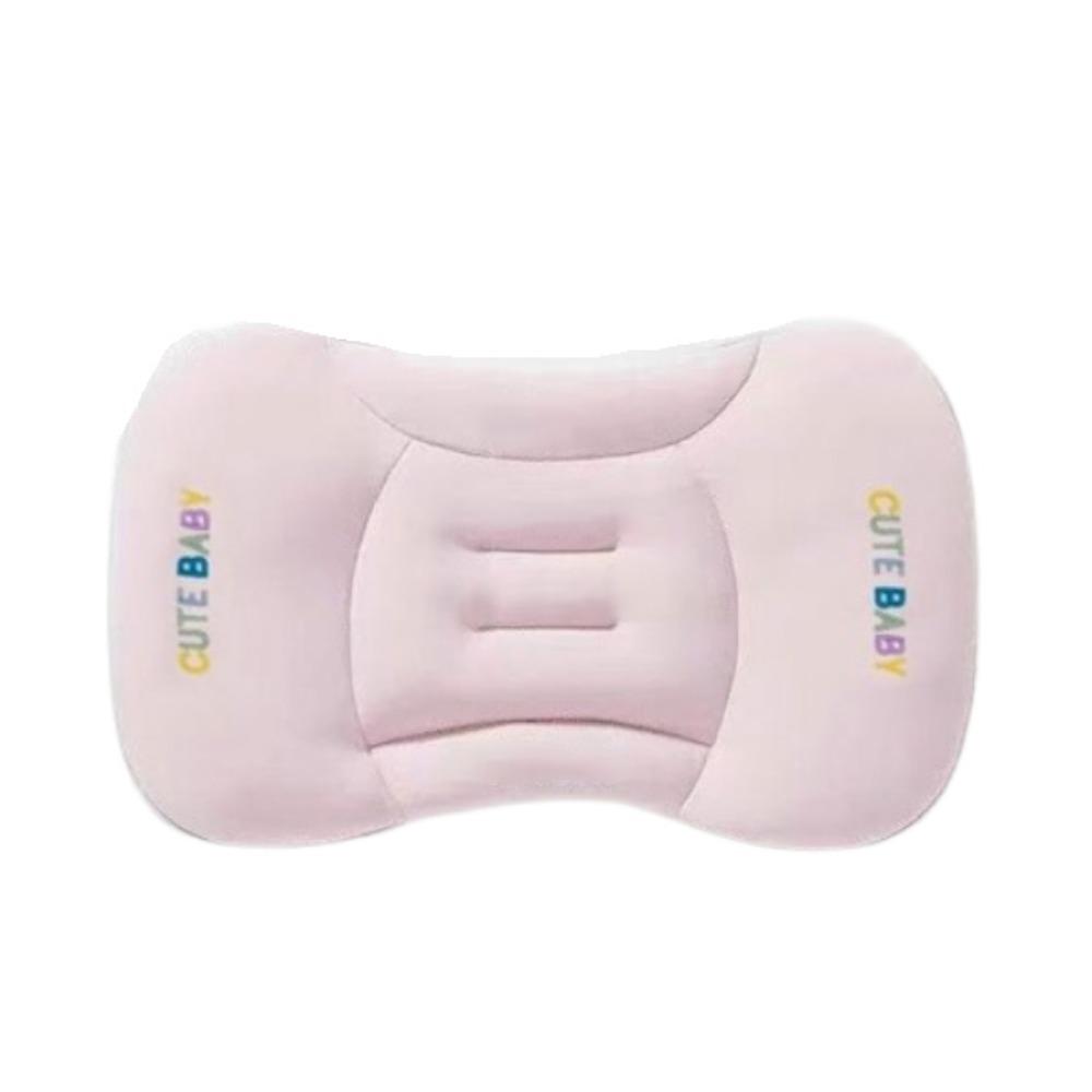 

Двостороння дитяча подушка для підтримки шиї з охолоджуючої тканини, подушка для позиціонування сну для дитини T1 рожевий