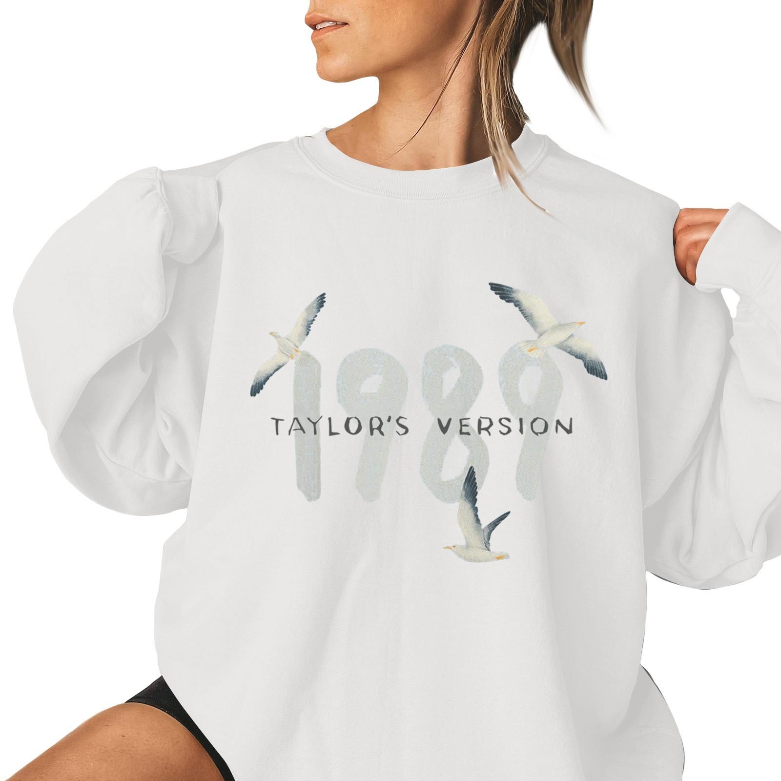 

Женская повседневная модная блузка с длинным рукавом и карманом с цветочным принтом и круглым вырезом S белый