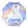 Children's Cute Print Auto Safety Anti-Rebound UV Protection Folding Parasol