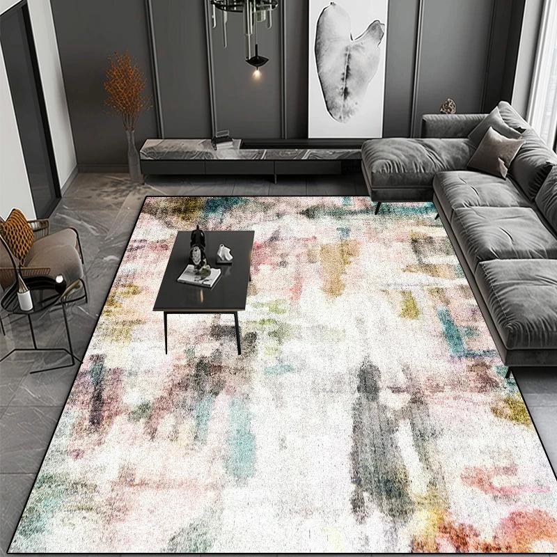 Скандинавский Абстрактный Ковер Гостиная Вилтон Современный Ковер Декор Комнаты Спальня Прикроватные Напольные Коврики Коврик для Кофейного Столика Ковер для Гостиной 60*90cm