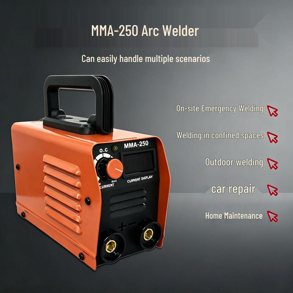 Mini Portable 220V EU Plug Inverter Welder with Copper Core