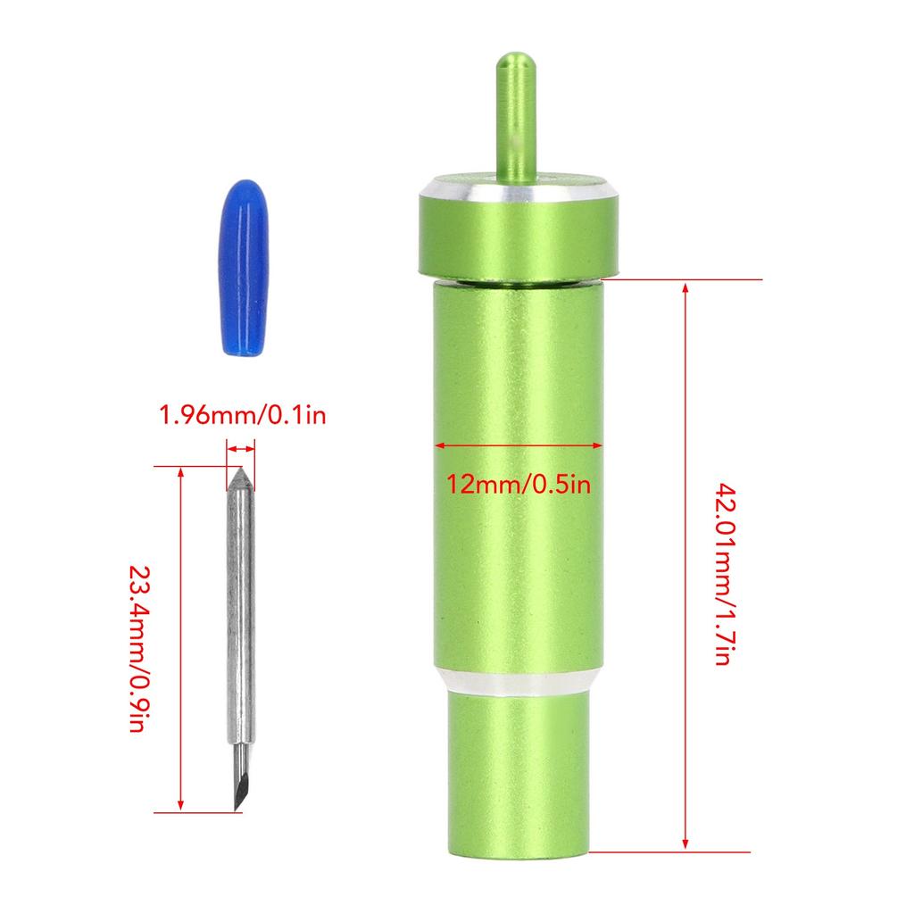 Bonded Fabric Blade Set Sharply 60 Degree Fabric Fine Point Cutting Blade with Sturdy Housing for Cricut Maker Explore