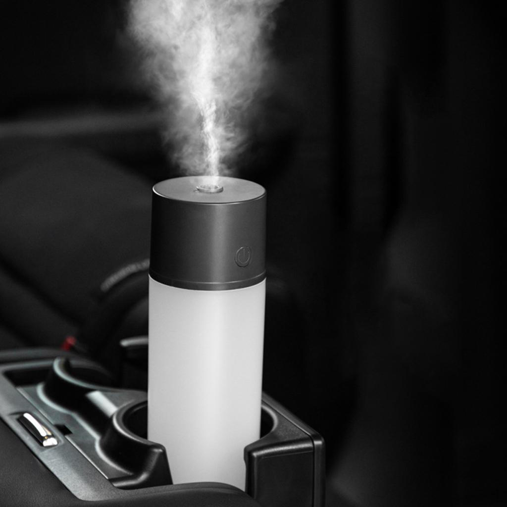 

250ml Car Diffusers 35ML/H Travel Desktop Air Humidifier Usb Rechargeable Essential Oils Night Light чёрный
