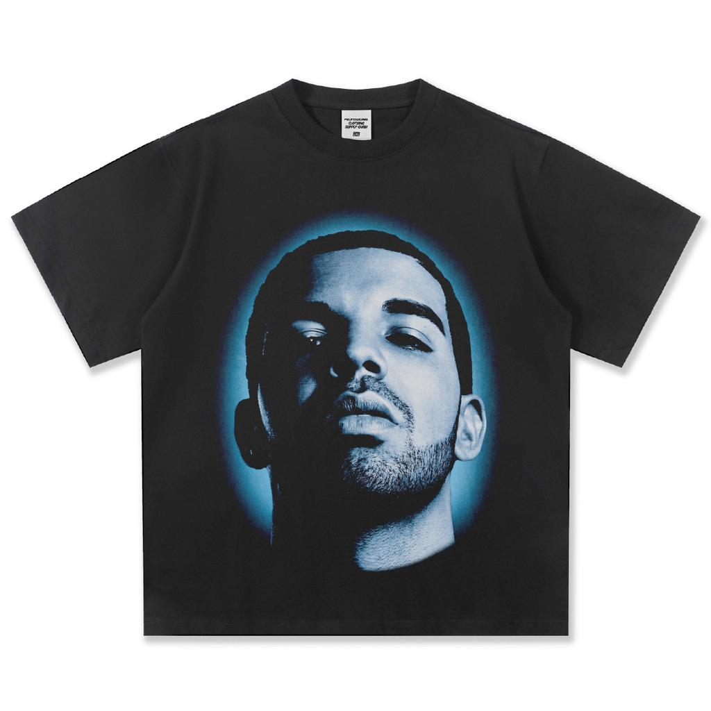 Drake Graphic TShirt Unisex Oversized Minimal Print Hip Hop Star Fan Merch Breathable Cotton Urban Streetwear Casual Daily Top