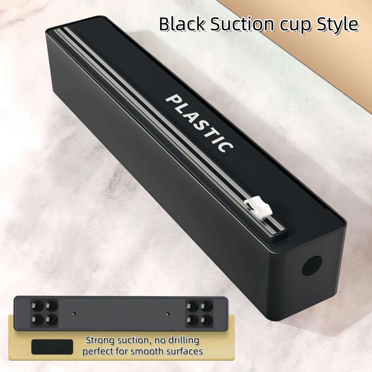 

Универсальный диспенсер для кухонной пленки, для пищевой пленки и алюминиевой фольги, со встроенным резаком, настенное крепление на присоске, для ящика Normal