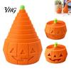 Small Pumpkin Collectible Halloween Stress Toy, Retractable Spiral Fidget Sensory Toy for Portable Anxiety Relief Kids Adults, 3D Printed Desktop