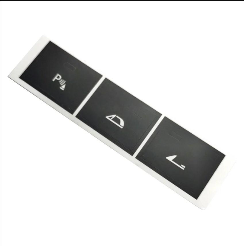 

Наклейка Центральная консоль Прямая замена Аксессуары для салона автомобиля Новейшая для BMW Z4 E89 2009~2016 Кнопка Ремонт Наклейка бежевый