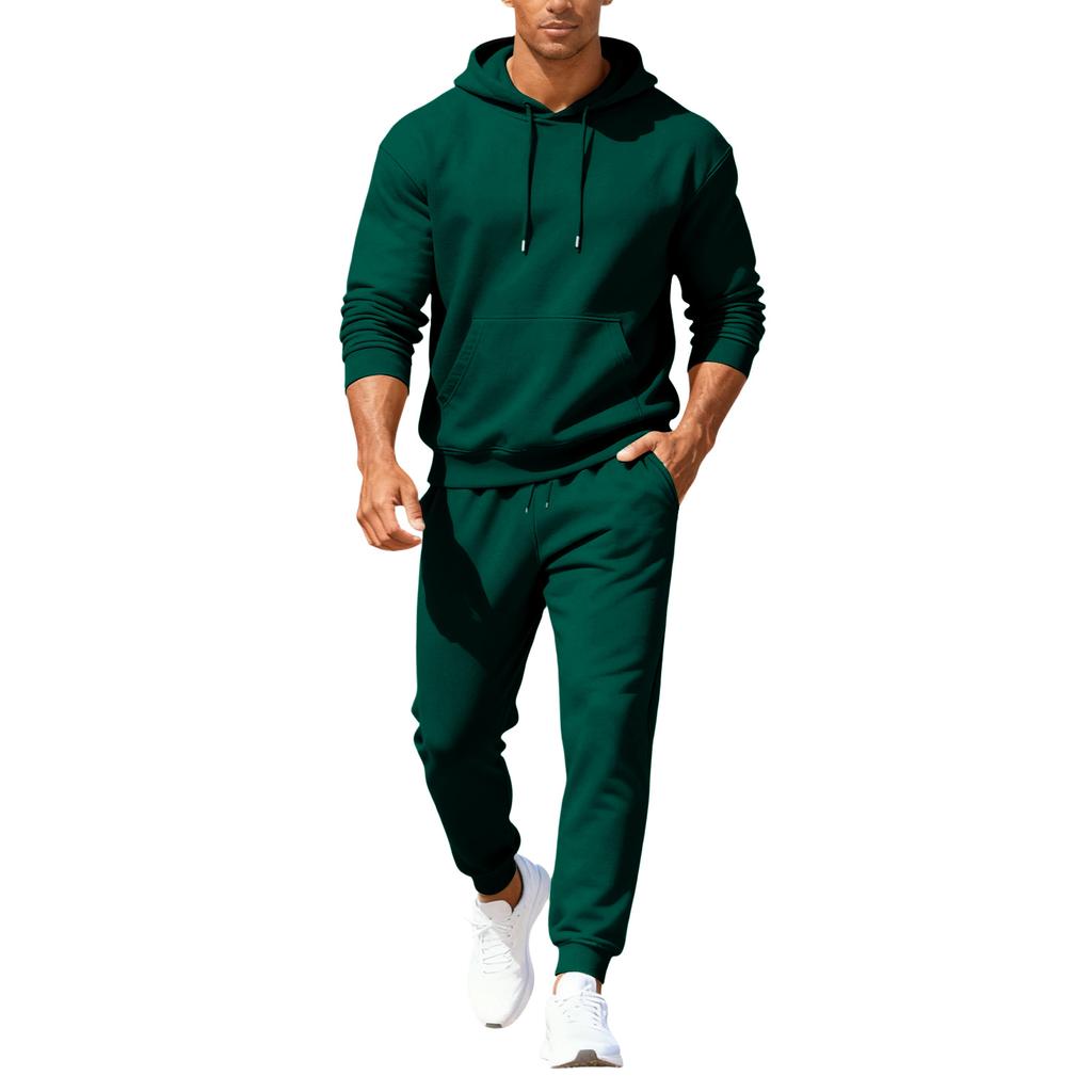 Men's Fall/Winter Hooded Sports Set