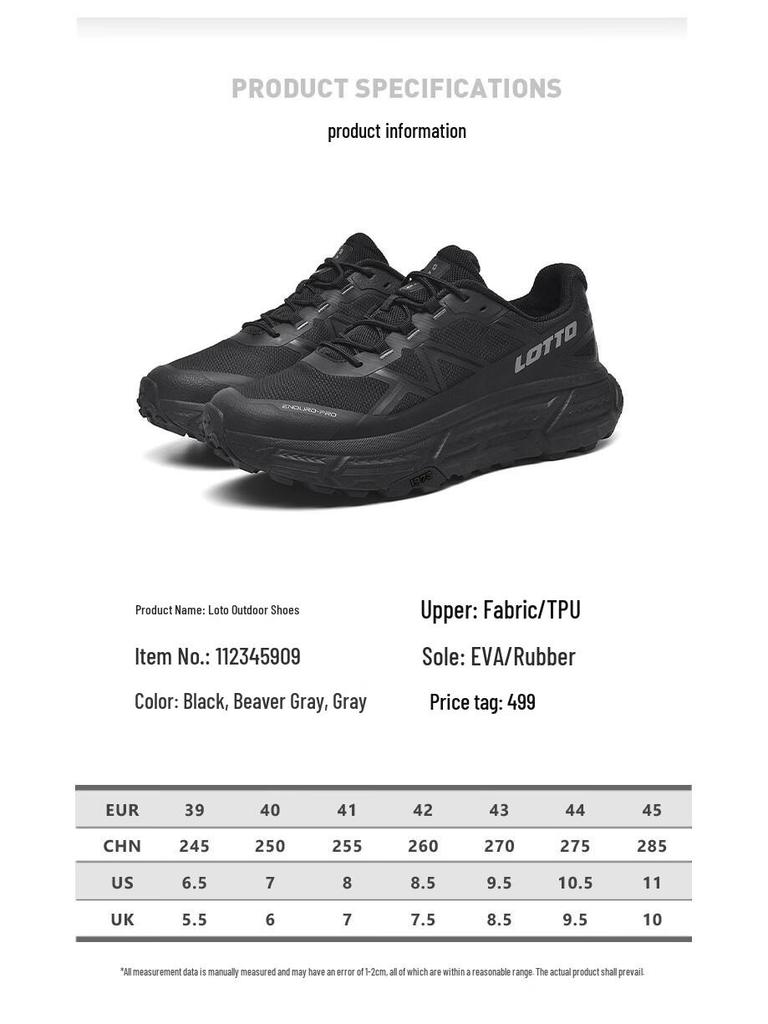 Lotto Men's 5909 Outdoor Running & Hiking Shoes