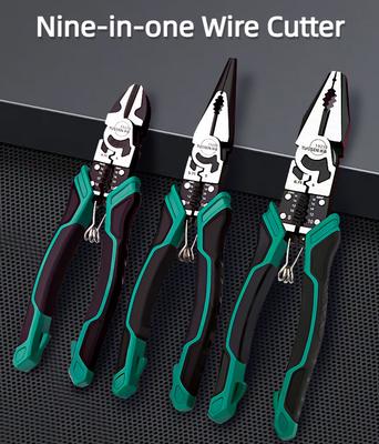 Multifunctional Universal Diagonal Pliers Needle Nose Pliers Hardware Tools Universal Wire Cutters Electrician Wire Pliers Set