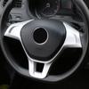 ABS Car Inner Steering Wheel Sequins Cover Trim for Volkswagen VW Golf 7 Mk6 Tiguan MK2 Polo T-Cross T-Roc Touran Jetta 2017-2019